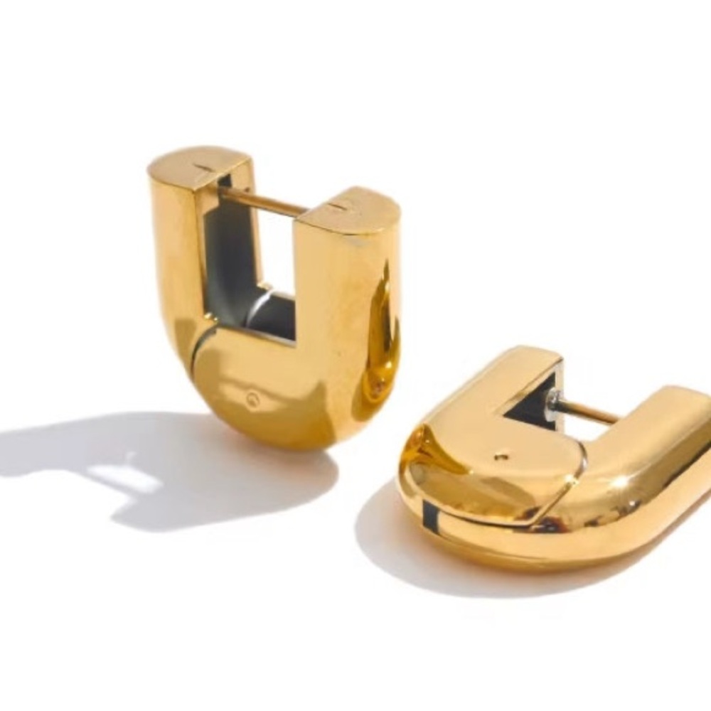 Gold Hoop Earrings
